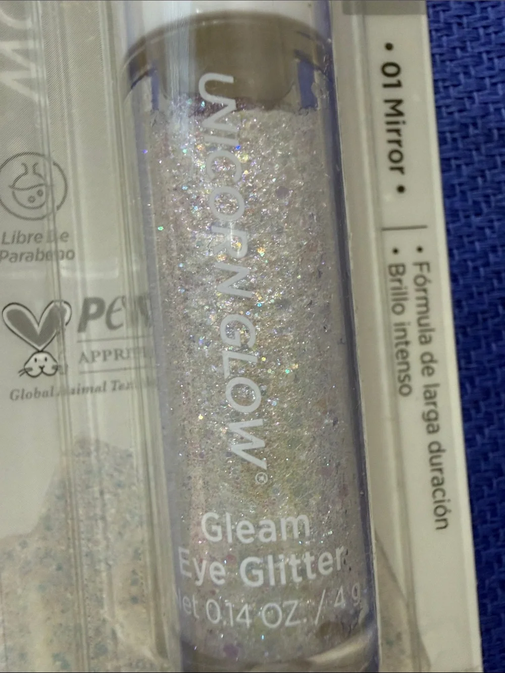 Unicorn Glow Gleam Eye Glitter